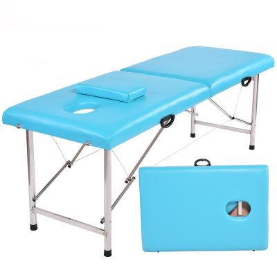 China Minimalist Factory Wholesale Foldable Massage Bed And Portable Beauty Massage Table for sale