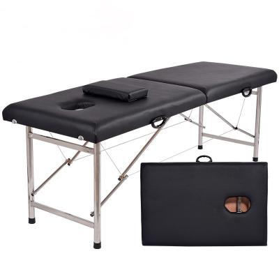 China Minimalist Factory Directly Sell Spa Massage Table Bed Portable Simple Massage Bed In Stock for sale