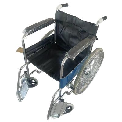 China Rehabilitation Center High Quality Manual Wheelchair Portable Elderly Handicapped Home Wheelchair for sale