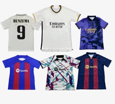 China Sets Thai Football Uniform Newest Design 2023 Custom Popular Club Soccer Shirt 2022 Top Quality for sale