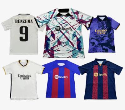 China Sets 2023-24 Hot Selling Club Football Team Jersey 100% Polyester Soccer Wear For Men for sale