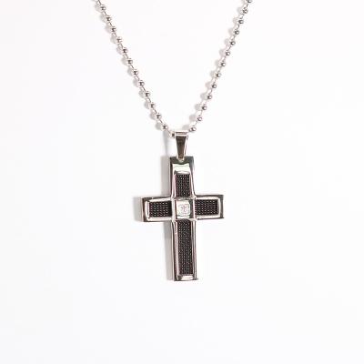 China TRENDY Stainless Steel Necklaces Outfits Cross Necklaces Pendants Jewelry New Product for sale