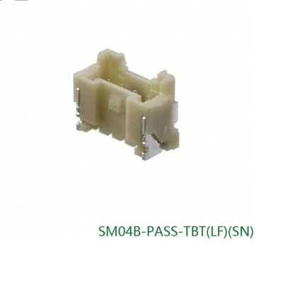 China Moisture Proof Wire To Board Connector 2 (SI) (SN) MM 4 Contact Pin Holder SM04B-PASS-TBT for sale