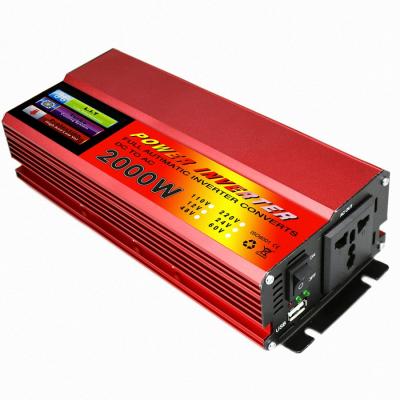 China Hot Selling High Quality Professional Detachable Terminal Inverter 2000w Solar Power System Home Inverter With Charging Function for sale