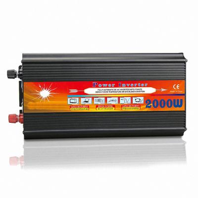 China Customized Solar System Factory Wholesale Color Inverter For Home Use 4000W Output Surge DC 24v Power Inverter 12v 110v Car Inverter for sale