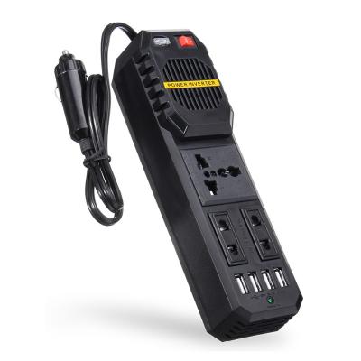 China Laptop & Mobile Phone 4 USB Charger Ports 200W Auto Car Inverter Power Inverter 12V To 220V Voltage Converter Car Accessories for sale