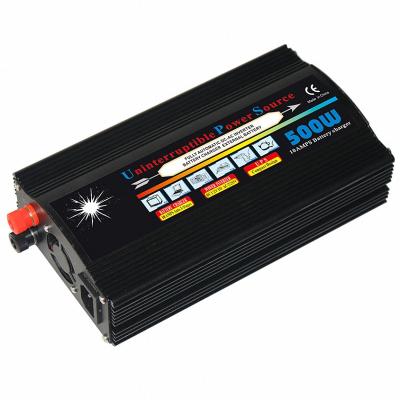 China Factory wholesale price ups system power inversor inbuilt battery 230v inverter with 500w charger 226*132*60mm for sale