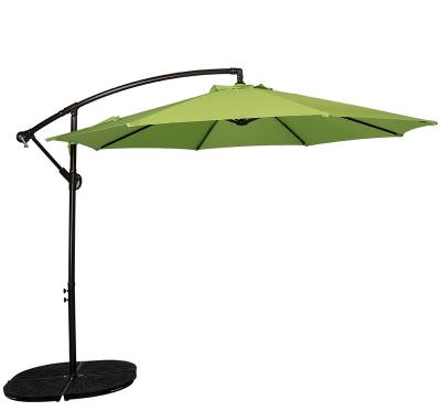 China 3m Cantilever sunshade banana  parasol outdoor swimming pool umbrella sonnenschirm for sale