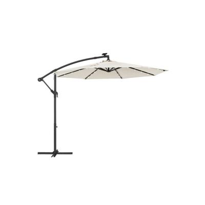 China Blackout Outdoor Patio Umbrella 180g Polyester Garden Banana Sun Led Umbrella for sale