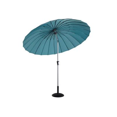 China Rainproof Central Column Umbrella Outdoor Umbrella Garden Leisure Center Pillar Sun Shade Parasol for sale