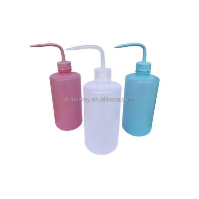 China High Quality Squeeze Bottle 250ml 500ml Tattoo Wash Bottle Plastic Microblading Squeeze Bottle Tattoo Squeeze Bottle With Low Price for sale