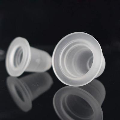 China Large Size Microblading Ink Dye Ring Cup Silicone Tattoo Ink Cups Makeup Small Permanent Eyebrow Dye Holder Container for sale