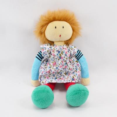 China Plush Gift For Girls 35cm Sitting Custom Plush Belle Stuffed Soft Cloth Dolls for sale