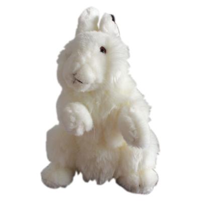 China Wholesale Vivid White Rabbit Plush Toy, White Stuffed Plush Bunny Toy for sale