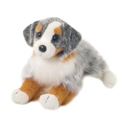 China Stuffed Plush German Shepherd Alsatian Plush Dog Toy for sale