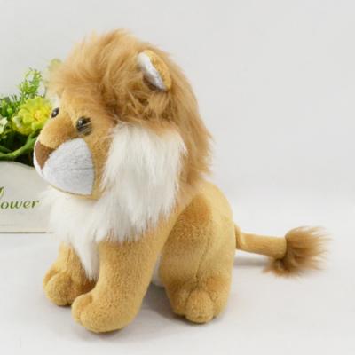 China Plush Factory Accept Sample Custom Yellow Fur Plush Mini Lion For Sale for sale