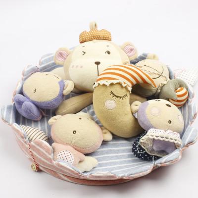 China Safe Customized Plush Baby Soft Toys Stuffed Plush Baby Hanging Funny Toys for sale