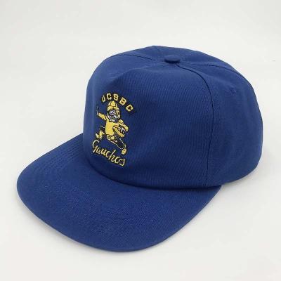 China New Fashion COMMON Custom Embroidery Gorras Fitted Cap Vintage Logo Brim Hip Hop Snapback Hat Flat Hat for sale