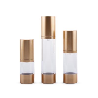 China 30ml 50ml Cosmetic Airless Bottle, Luxury Airless Lotion Pump Bottle Plastic Cosmetic Cream Bottle for sale