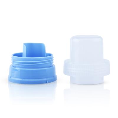 China Spill No No Spill Plastic Screw Cap Liquid Detergent Cap For Bottle for sale