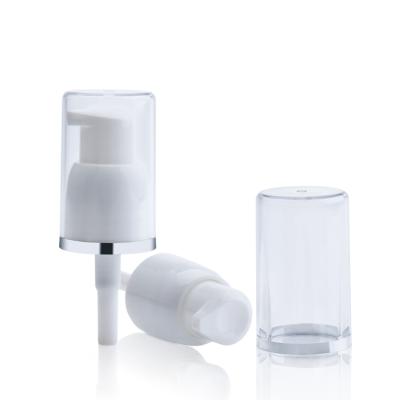 China Non Spill Wholesale White Treatment Pump 20/410 Cosmetic Lotion Pump Cream Dispenser Pump for sale