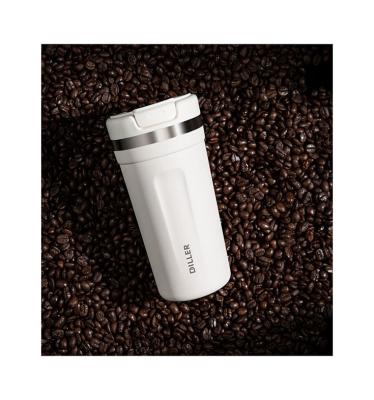 China High Quality Viable Food Silicone Stainless Steel Coffee Cup Travel Coffee Mug for sale