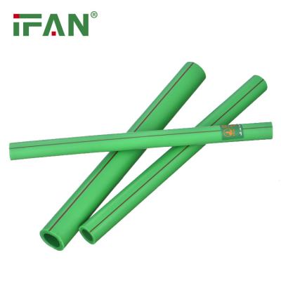 China Hot Selling Ppr Underground Water Pipe Wholesale PPR Ifan PN16 Green Color Ppr Pipe for sale