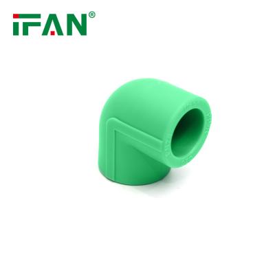 China Advanced Korea Hyosung Raw Material Ifan Germany Technology Pipe Fitting China Elbow PPR Pipe Fitting for sale