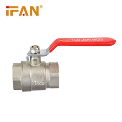 China General Ifan Wholesale Ball Valves China Brass Safety Valve Brass Ball Valve Excellent Performance for sale