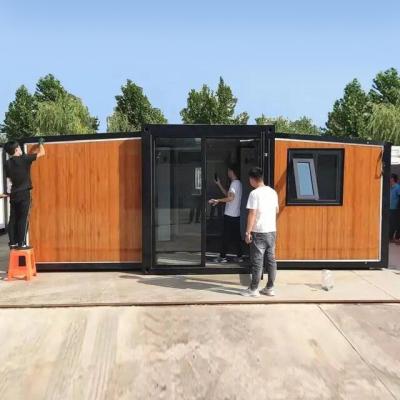 China Modern Professional Customization 20Ft Easy Install Expandable Container House 2/3 Bedrooms Foldable Container House for sale