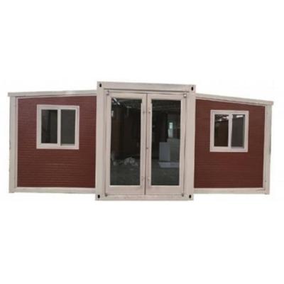 China Modern Modern 20 Ft & 40 Ft Expandable Shipping Container House 2 Bedroom Tiny Home with Movable Frame Steel Construction for Hotel Use for sale