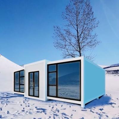 China Modern Free Design Prefabricated Metal Frame Container House Smart Mobile Home for sale