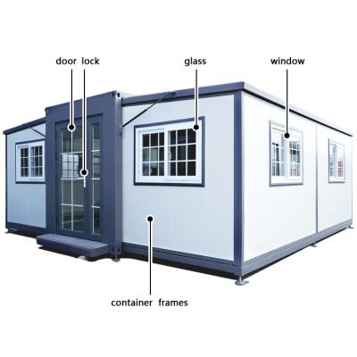 China Modern Custom Design Container Mobile House Extendable container house for Outdoor Application for sale