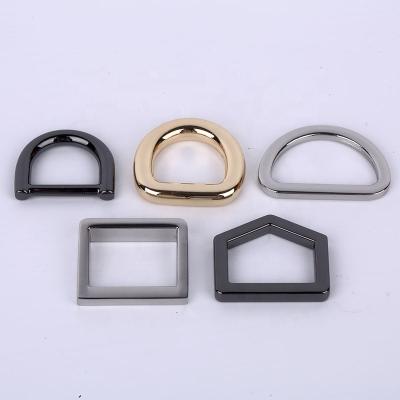 China Wholesale Custom Made High Tensile Zinc Alloy D-ring 16-50mm Eco-friendly D-ring Buckle Purse Purse Stainless Steel Stainless Steel for sale