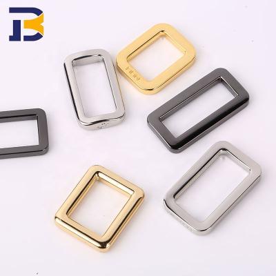 China Eco-friendly High Quality 16-50mm Colored D Rings Metal Buckle Buckle Handbag Hardware D Ring for sale