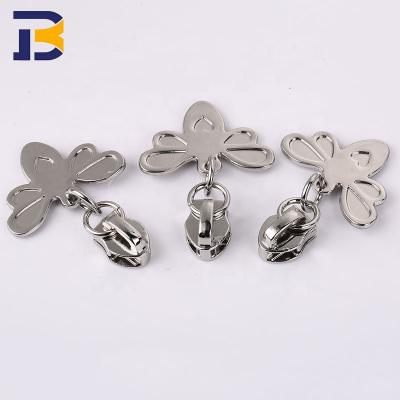 China OEM Zipper Slider Zipper Pull Mold Metal Nickel Free Nylon Puller for Bag Jacket for sale