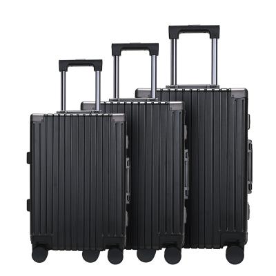 China ABS Aluminum Hardshell Suitcase Luggage Hand Moving Bags Custom Luggage Sets Hand Travel Bags for sale