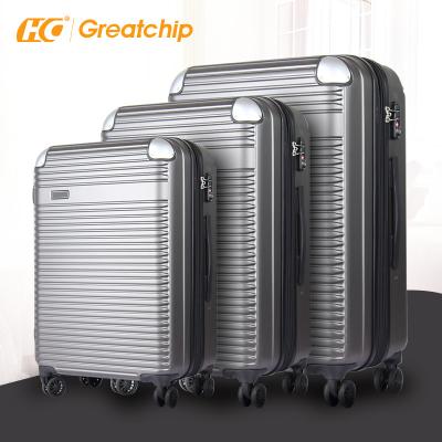 China Universal ABS Luggage Wheel Trolley Case 20 Inch Boarding Travel Luggage Maker Customization for sale