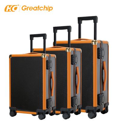 China 2021 Hot Selling Travel Trolley Travel Trolley Bag Retractable Luggage Waterproof Hard Shell for sale