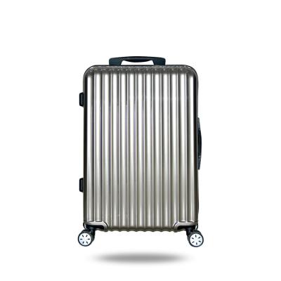 China 2020 Travel Airport Single PC Trolley Suitcase With Weight Scale Handle Luggage Moving Set for sale