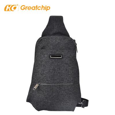 China Waterproof Leisure Sling Bag Lightweight Business Men Backpack Shoulder Bag for sale