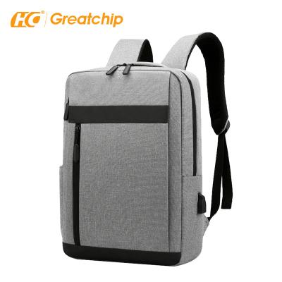 China With USB backpack men's business travel bag large capacity computer leisure school bag multifunctional anti-theft backpack for sale