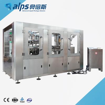 China Food Soft Drinks Canned Filling And Sealing Machine for sale