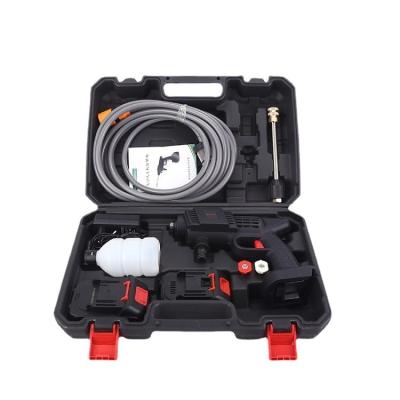 China New China-Chic 48V x 2 lithium battery wireless car washer machine portable electric high pressure water gun car washer for sale