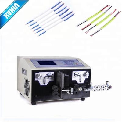 China Square Telephone Modular Cable Stringing Stripping and Cutting Machine X-501BHT; X-501BHT Automatic Ribbon Yarn Stripping Machine for sale