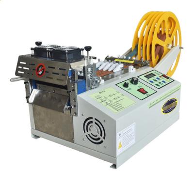 China CLOTHING ribbon hot cut; Hot tape cutting machine for width tape for sale