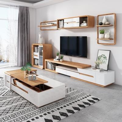 China High Gloss Top Customized Modern Wooden MDF Style TV Stand Living Room Furniture TV Unit Rectangular Modern Stand for sale