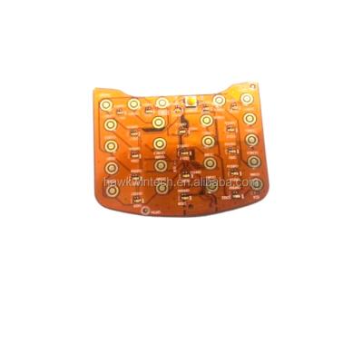 China PET material double sided flexible gold finger flex pcb fpc printed circuit board for sale