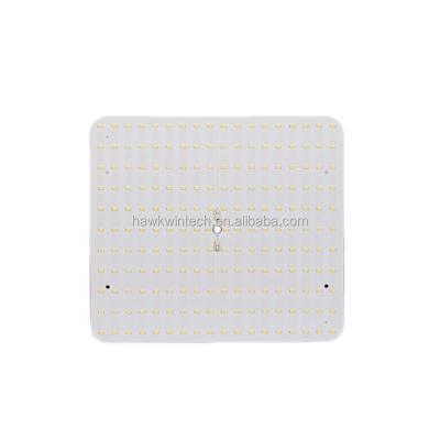 China Electronics Device Double Sided Printed Circuit Board Round Shape Aluminum Base LED Light PCB Board for sale