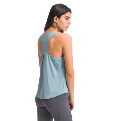 China Mint Green Sports Tops And Antibacterial Wholesale Tank Women Shirts And Tank Tops for sale